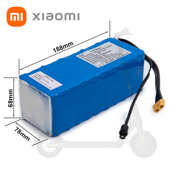 XIAOMI MI | M365 | M365PRO | 1S | MI3 - Zusatzbatterie 10.4 AH mit 36 Volt